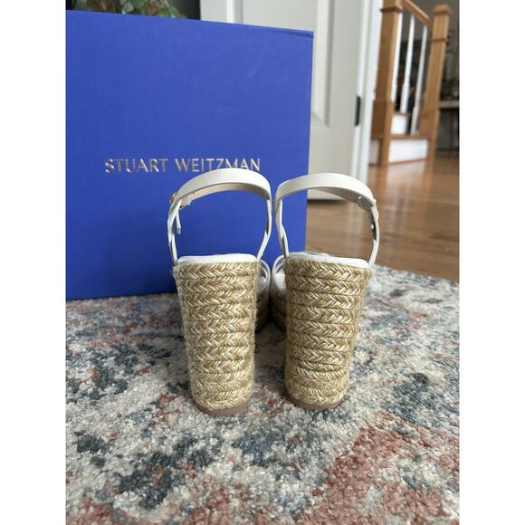 Stuart Weitzman Braida Max Espadrille Espadrille Wedge Sandals Size 7 - Picture 2 of 7